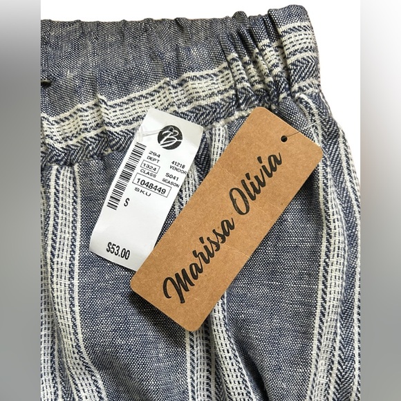 💙NWT! LINEN MAXI SKIRT! GORGEOUS MARISSA OLIVIA LIGHTWEIGHT SUMMER SKIRT!! - Picture 3 of 16